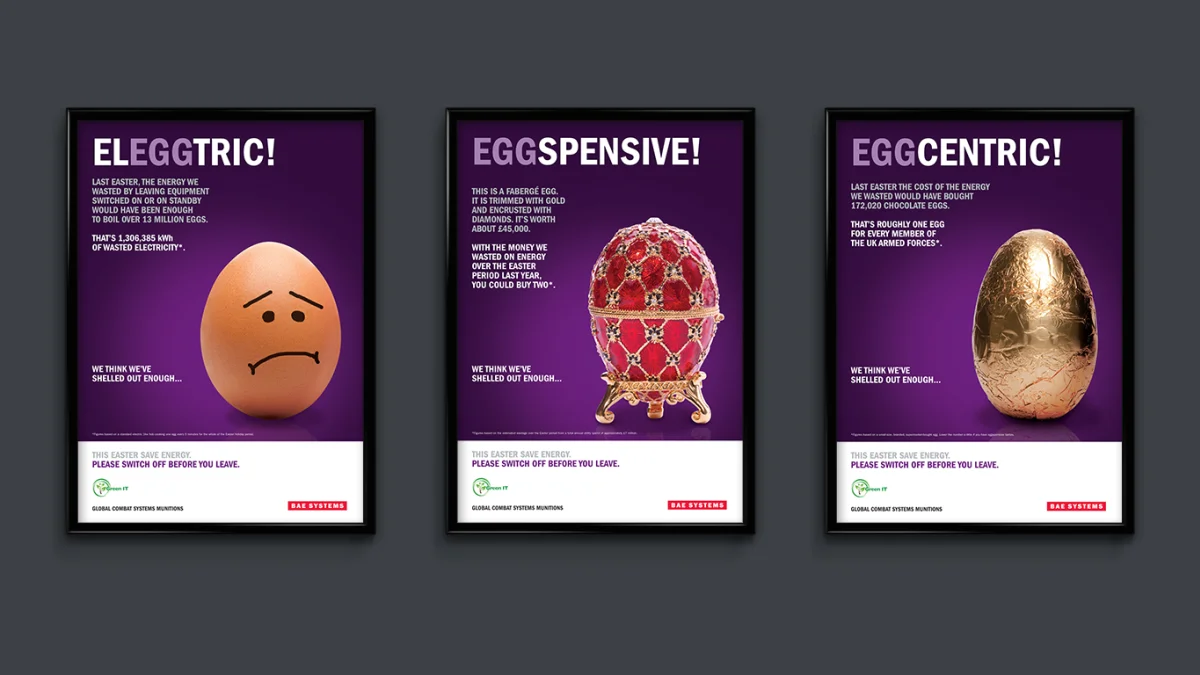 BAE Systems 'Energy Saving Waste' Campaign