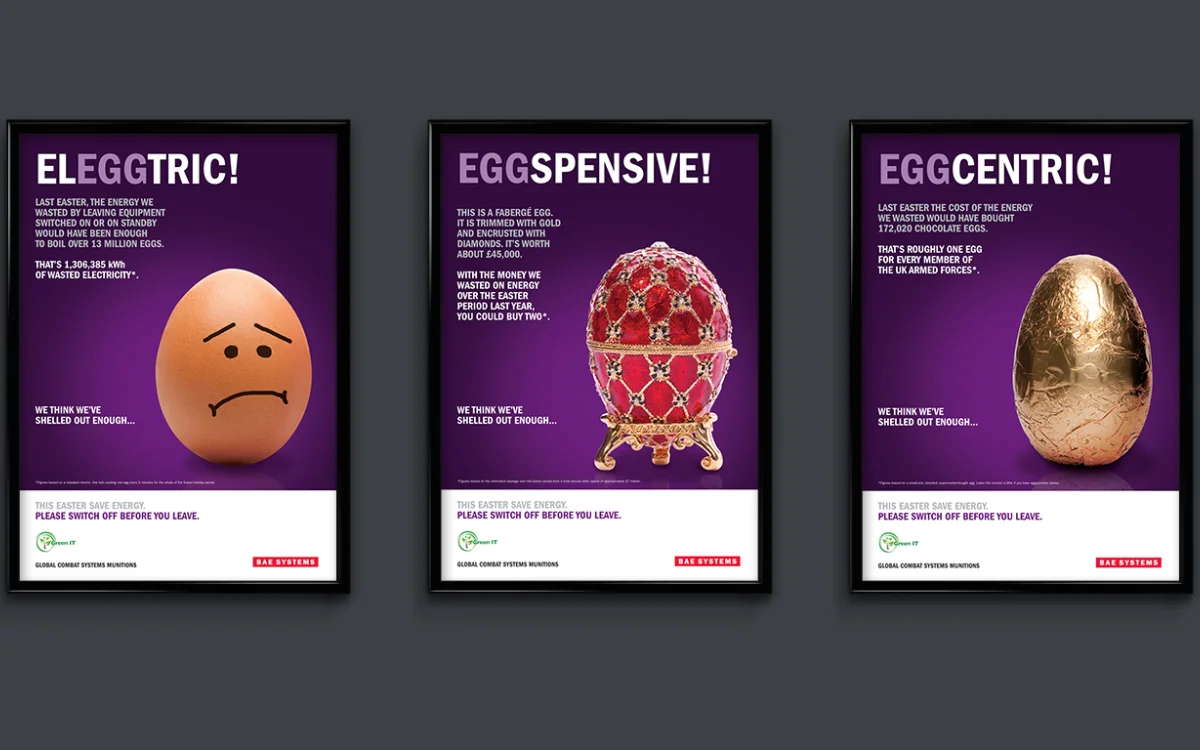BAE Systems 'Energy Saving Waste' Campaign